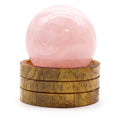 50mm - Rose Quartz with Stand
