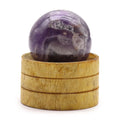 40mm - African Amethyst with Stand