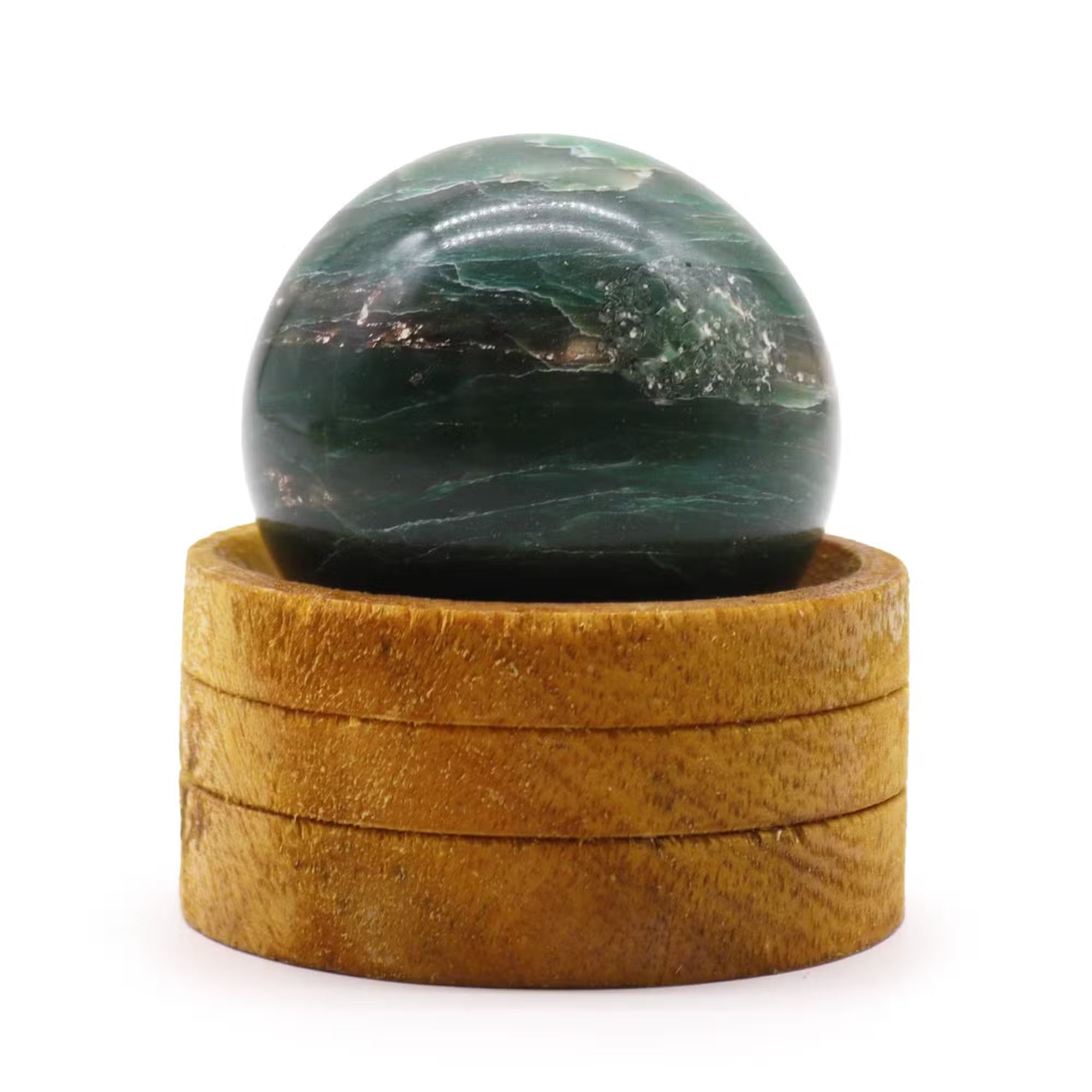 50mm - Indian Jade with Stand