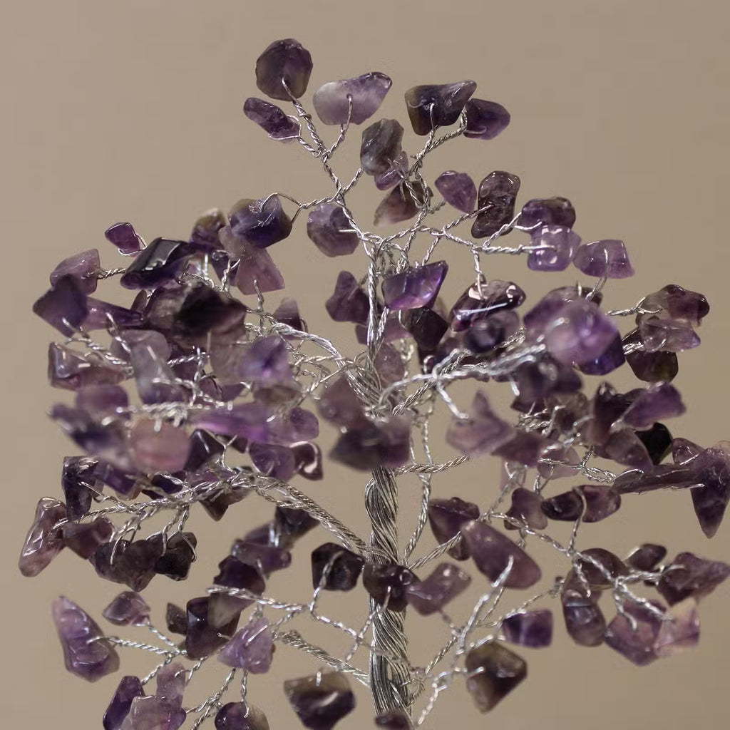 Amethyst Tree with Granite Base