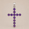 Devotional Pendant - Silver Plated (45cm Chain) Crucifix