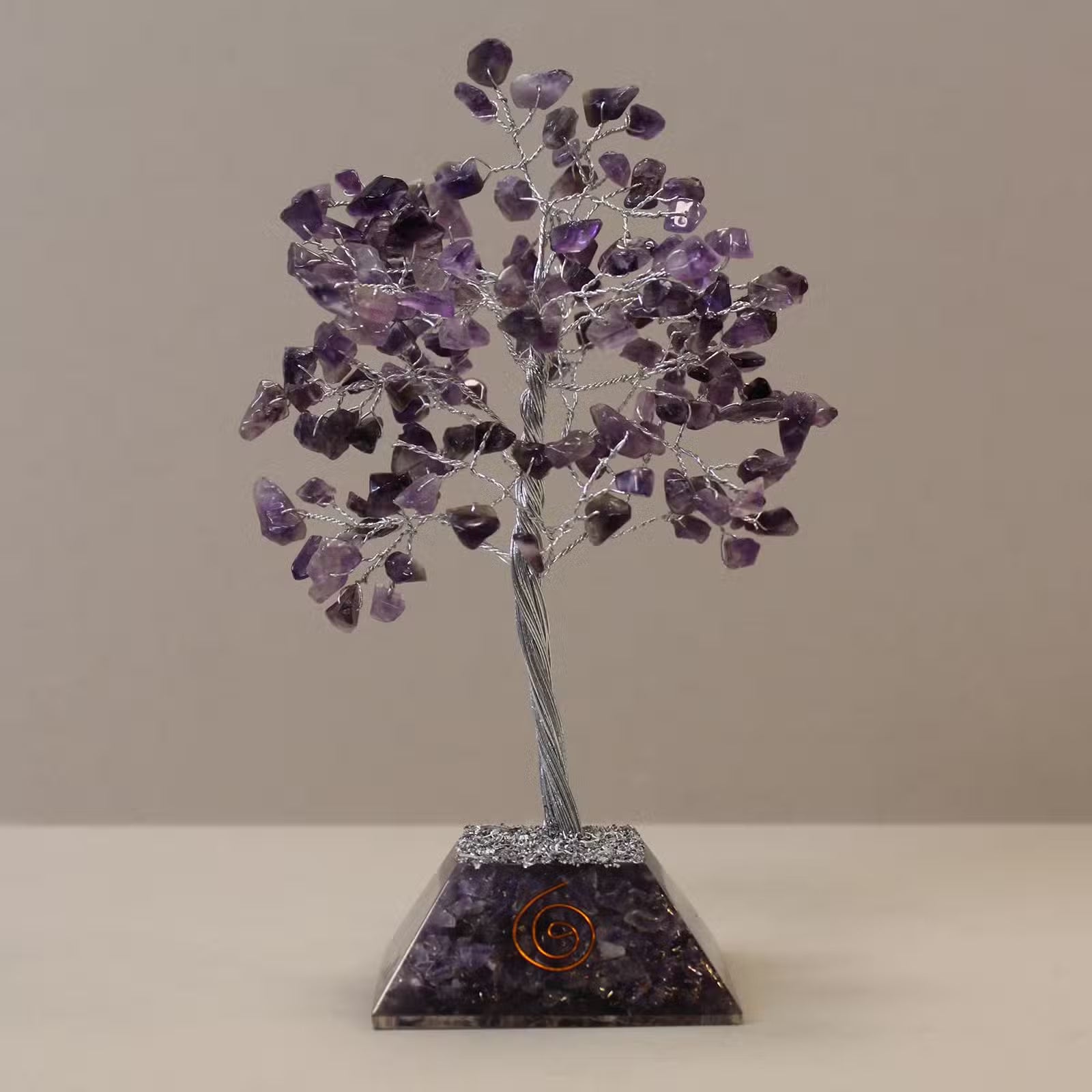 Amethyst Tree with Granite Base
