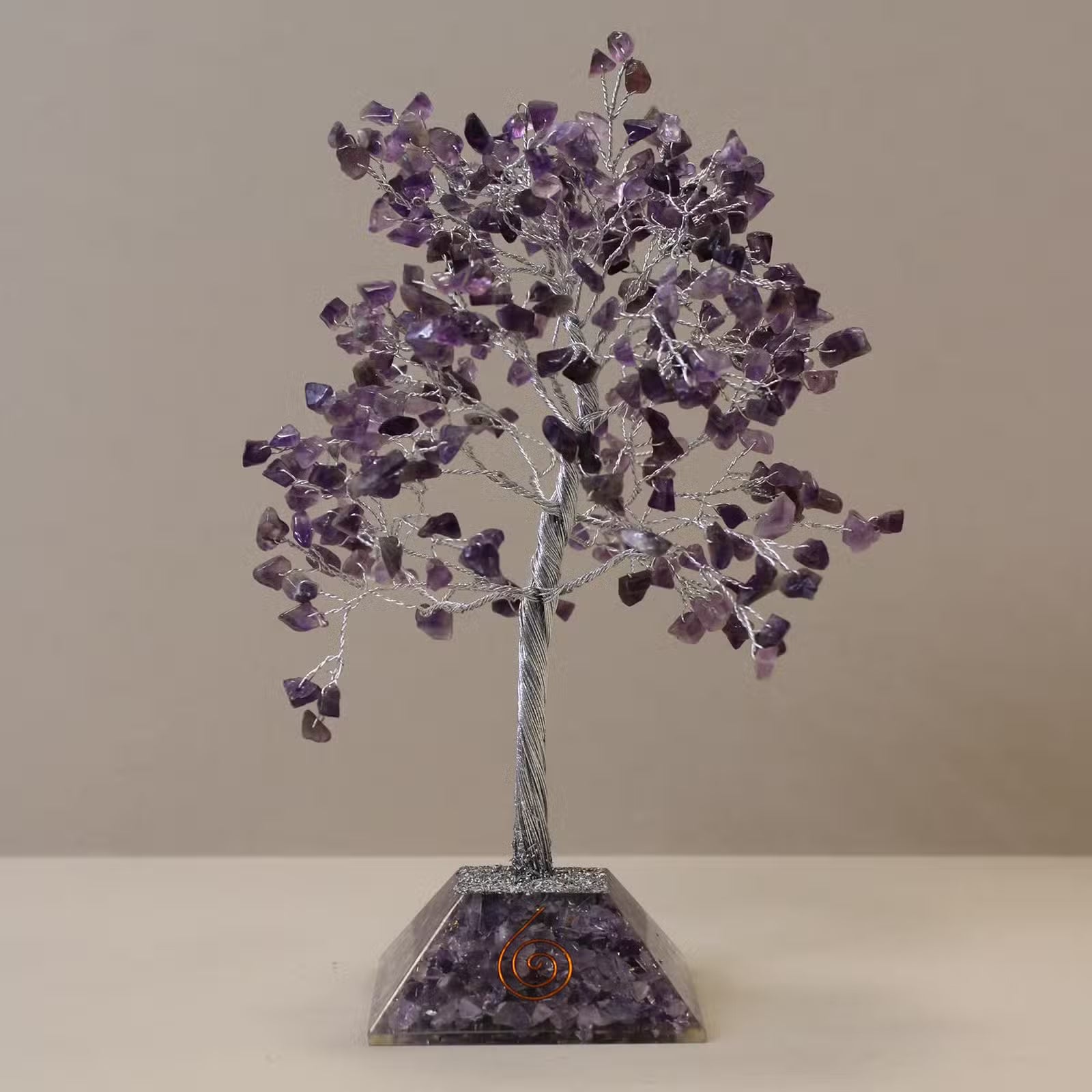 Amethyst Tree with Granite Base