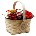 Large Bouquet in Wicker Basket