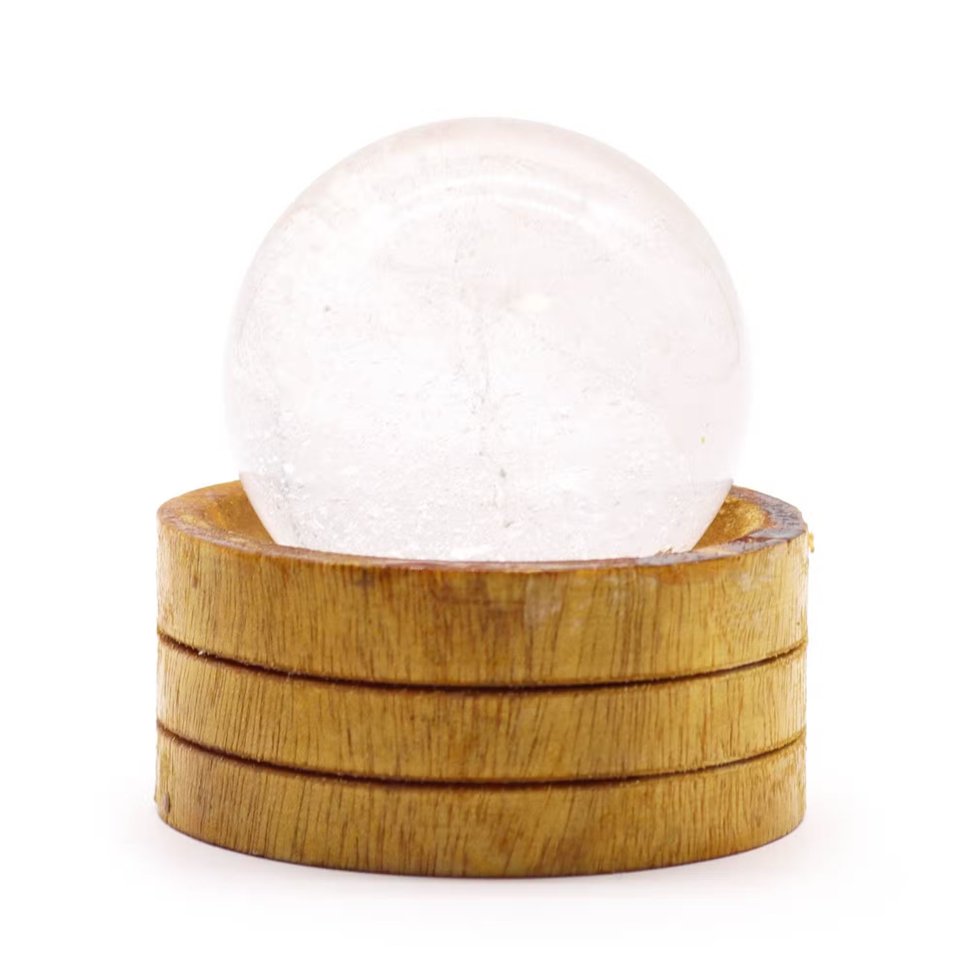 50mm - Clear Quartz with Stand