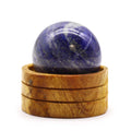 50mm - Afghan Lapis with Stand