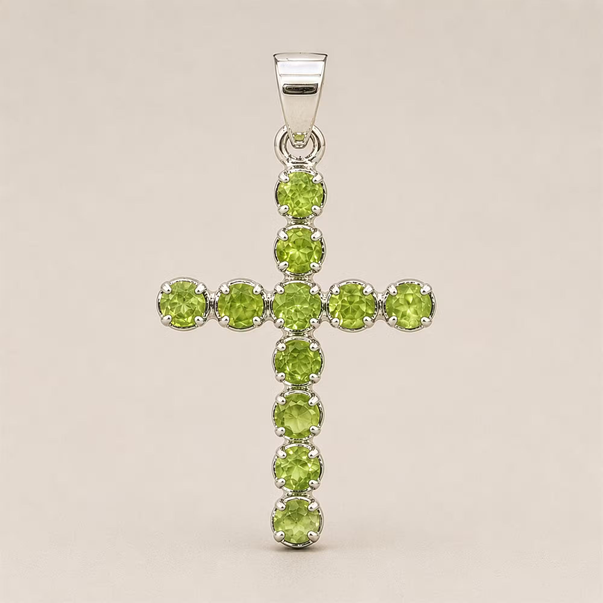 Devotional Pendant - Silver Plated (45cm Chain) Crucifix
