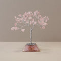 Rose Quartz Tree with Organite Base